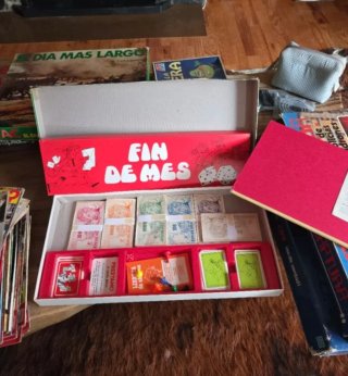 Juego de mesa Fin de mes vintage