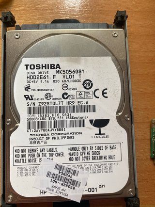 Set di componenti per portatile HP Toshiba