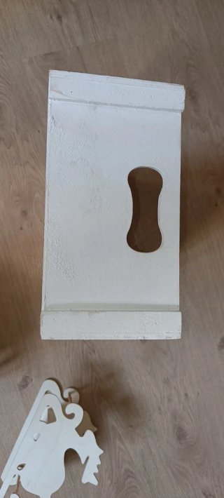 Lote de madera – Caja, cajón y reno trineo