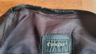 Chaleco de cuero Cougar