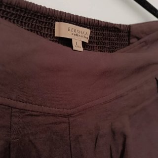 Pantalón vestir burdeos