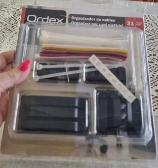 Organizador de cables Ordex 31 piezas