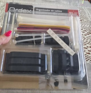 Organizador de cables Ordex 31 piezas