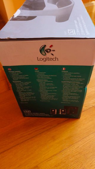 Altavoces Logitech LS21 2.1 Negro/Gris