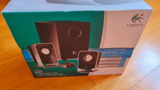 Altavoces Logitech LS21 2.1 Negro/Gris