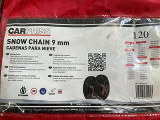 Cadenas Nieve Coche 9mm Talla 120