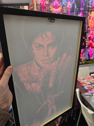 Quadro Michael Jackson Thriller 40x60