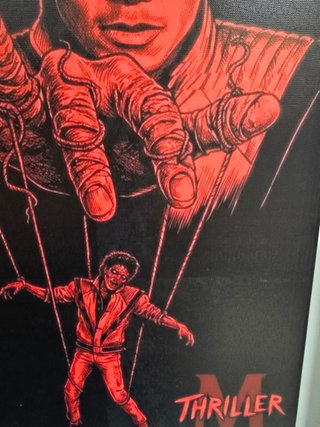 Quadro Michael Jackson Thriller 40x60