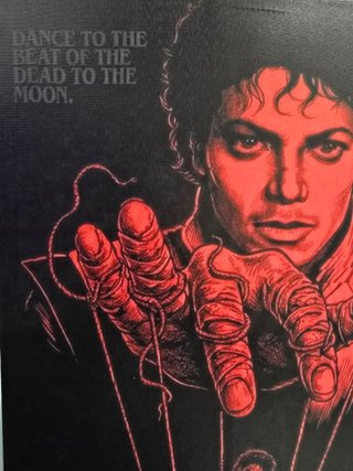 Quadro Michael Jackson Thriller 40x60