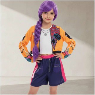 Disfraz K-pop Rumi 3-4 años | Camisa y pantalón