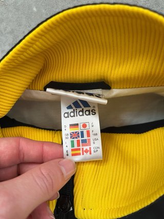 Chándal Adidas Negro y Amarillo