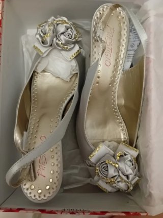 Zapatos PRESTIGIO plateados