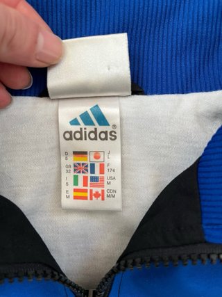 Chándal Adidas Negro y Azul
