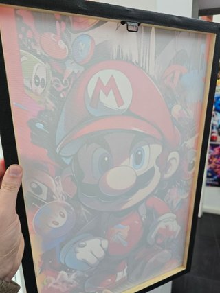 Quadro Super Mario 40x60 cm