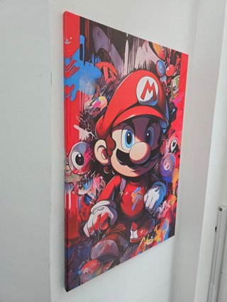 Quadro Super Mario 40x60 cm