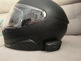 2 Cascos HJC i71 L y S + Intercom Cardo Spirit duo