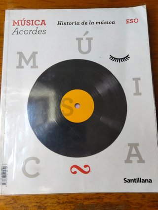 Libro Música Acordes 1º ESO Santillana