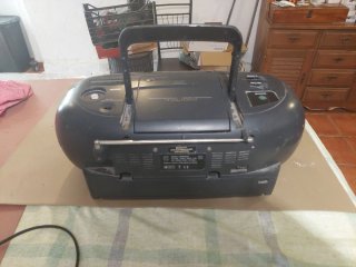 Radio Cassette Philips Negra