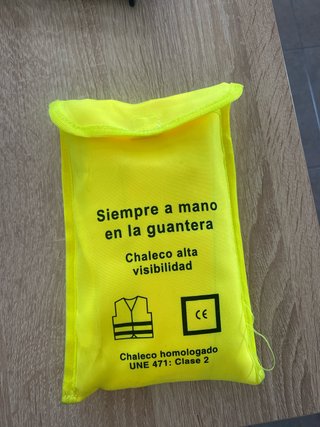 Chaleco alta visibilidad