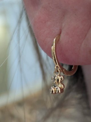 Pendientes Tous Oro 18k Osito