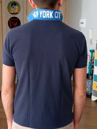 Polo Fred Mello blu