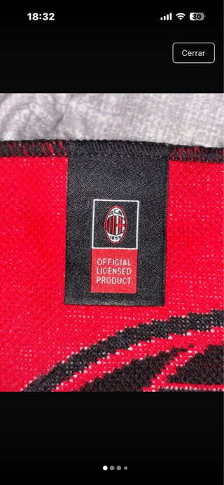 Bufanda AC Milan
