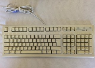 Teclado Acer 6512-TA Beige
