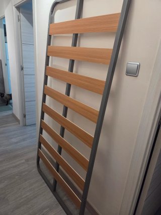 Somier nuevo madera y metal