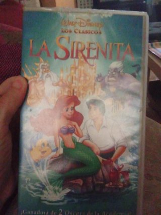 VHS La Sirenita - Clásicos Disney