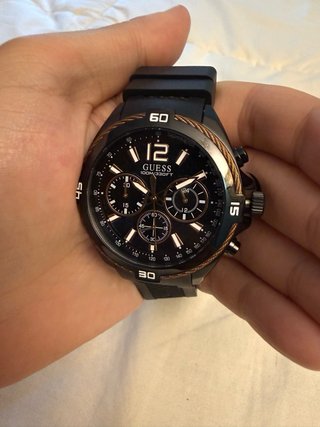 Reloj Guess Hombre cuarzo negro