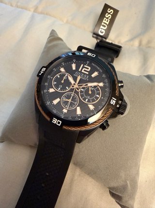 Reloj Guess Hombre cuarzo negro