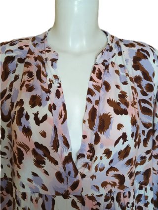 Blusón/Vestido Tallas Grandes Animal Print.