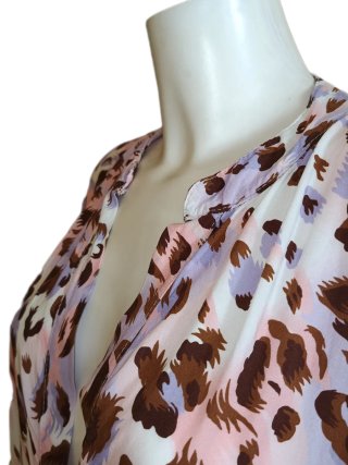 Blusón/Vestido Tallas Grandes Animal Print.