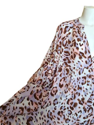 Blusón/Vestido Tallas Grandes Animal Print.