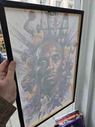 Quadro Kobe Bryant 40x60 cm