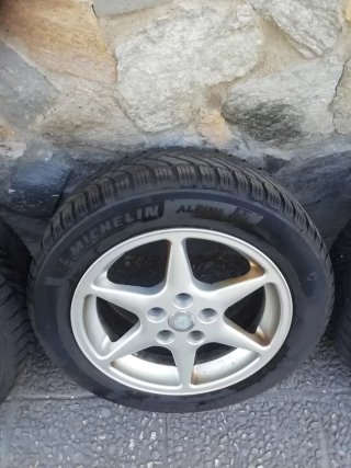 4 Llantas Mercedes 7x16/ 205/55 R16 91H