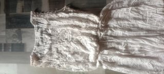 Vestido blanco verano corto talla M
