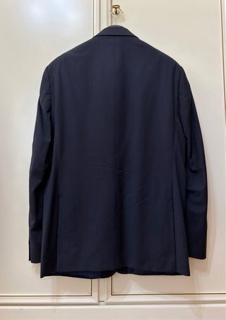 Abito uomo blu gessato