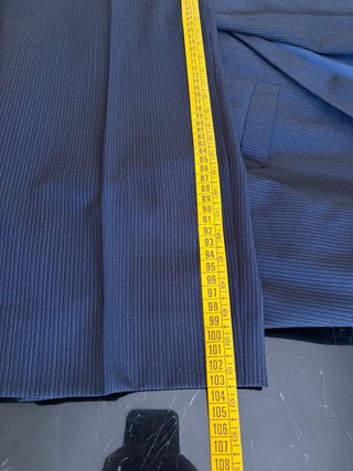 Abito uomo blu gessato