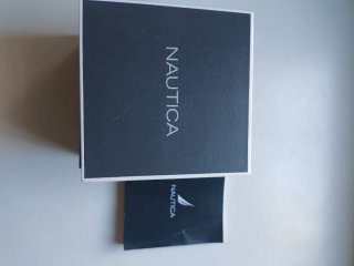 Orologio Nautica Uomo Blu/Argento con scatola