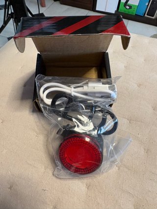 Luz trasera LED para bicicleta