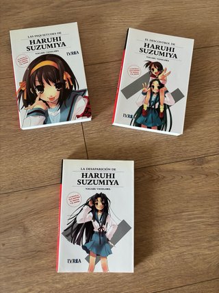 Novelas Haruhi Suzumiya Colección Completa
