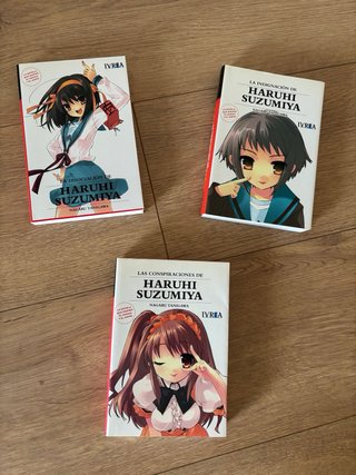 Novelas Haruhi Suzumiya Colección Completa