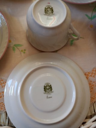 Juego de Té/Café de porcelana Irabia (Ondina).