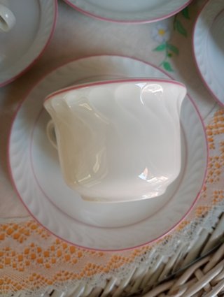 Juego de Té/Café de porcelana Irabia (Ondina).