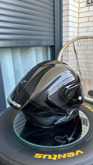 Casco Alpinestars Supertech R10 Carbono talla M