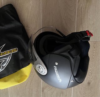 Casco Moto Jet Scorpion Exo Negro