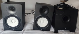 Monitores Estudio Yamaha HS8 + Subwoofer