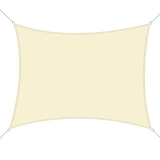 Toldo Vela Rectangular 6x4m Beige