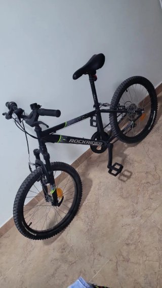 Bicicleta Rockrider Negra